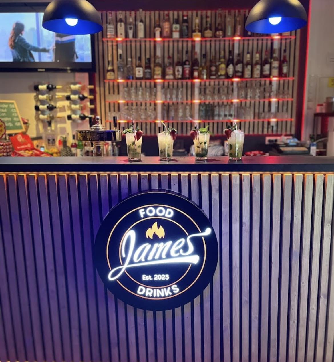 Vereinsheim James – drink & food